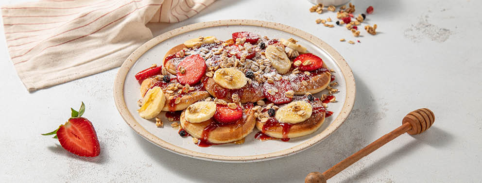 RED BERRIES PANCAKES